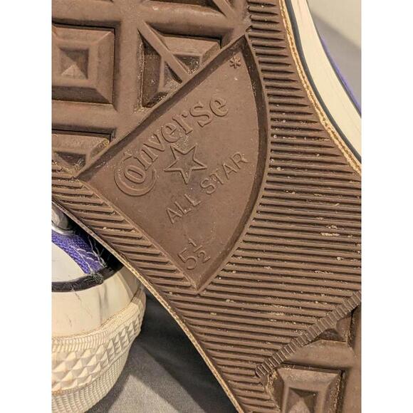 Converse Chuck Taylor All Star Purple High Top Sneakers - Picture 8 of 8